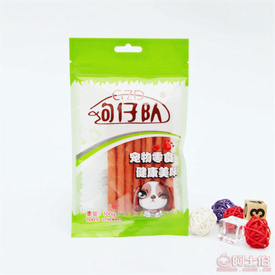 【狗仔隊寵物零食100G寵物牛肉條狗狗訓練寶貝肉干肉條零食廠家批發(fā)n1001】臺州市黃巖糖糖寵物用品廠 - 產(chǎn)品庫