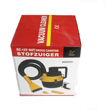 【廠家直銷 多功能 圓筒機身 易收納便攜式 車載充氣/吸塵器】價格,廠家,圖片,車用吸塵器,臺州東岸機械制造-